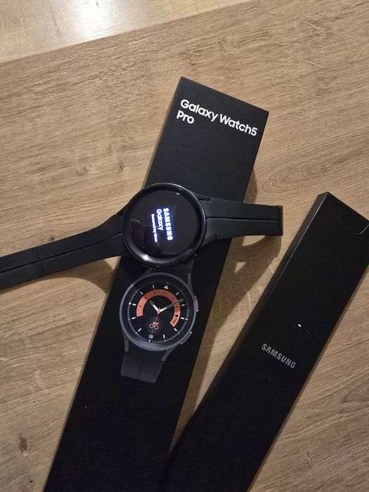 Galaxy Watch5 Pro LTE – zegarek z eSIM, GPS, szafirowe szkło