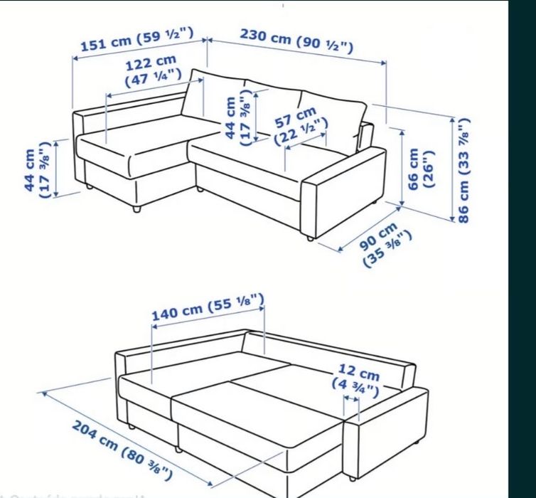 Sofa chaise longue