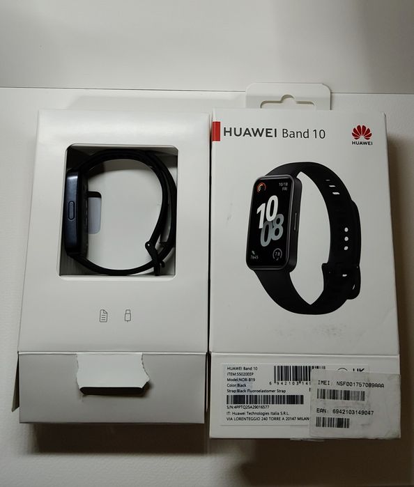 Huawei band 10 preta