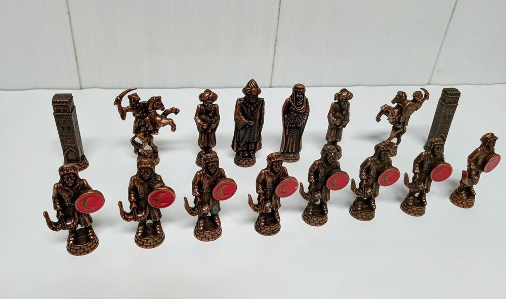 Jogo de xadrez sem tabuleiro.