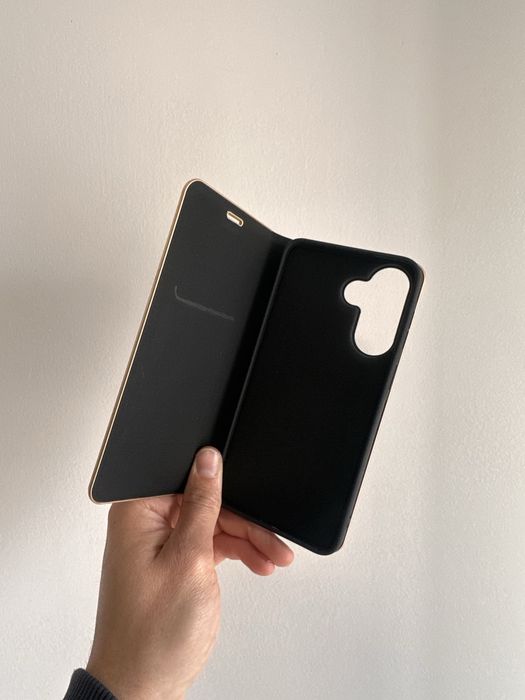 Etui z klapką zamykane czarne do SAMSUNG GALAXY A57
