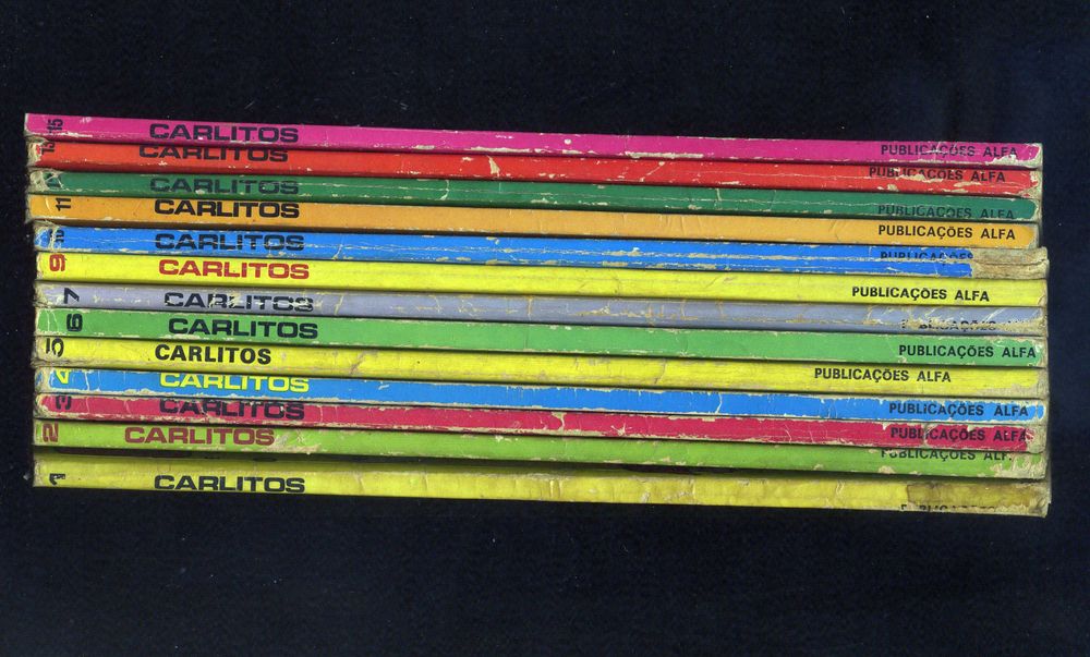 Carlitos e os sobrinhos do capitão (Snoopy), lote de 9