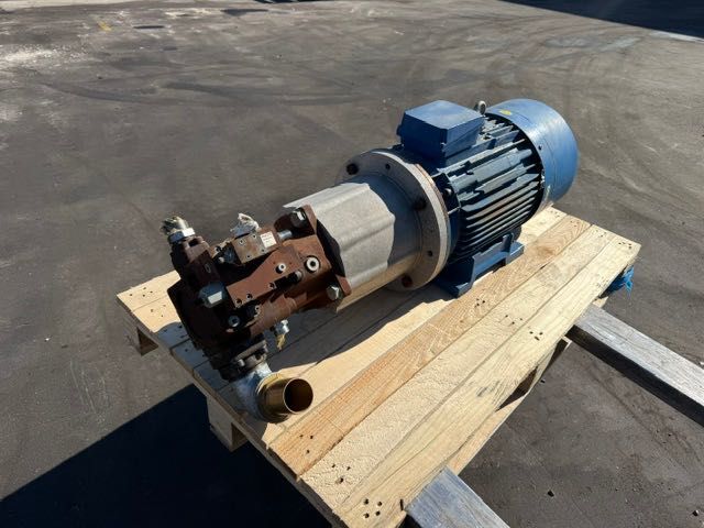silnik elektryczny 22 kw z pompą tłoczkową do agregatu hydraulicznego przesiewacza kruszarki prasy