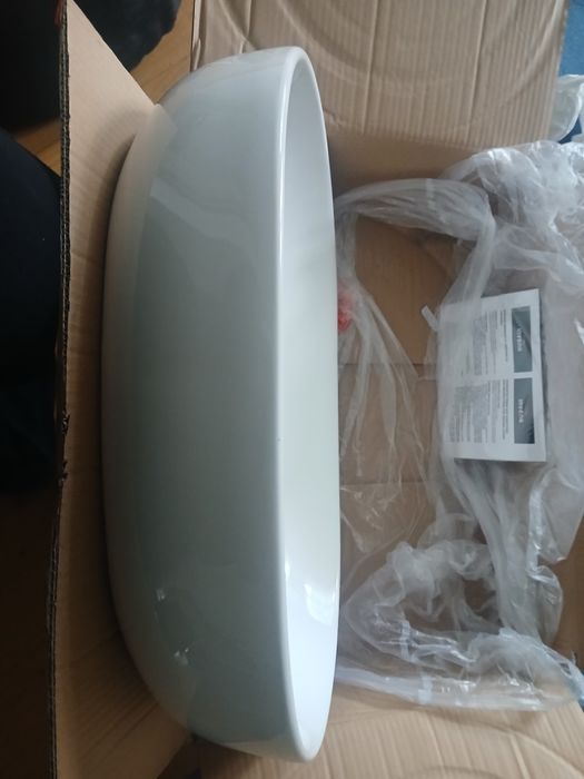 Umywalka ceramiczna INVENA TEJA Biała 60x42x14