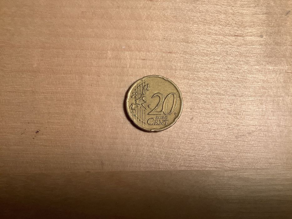 AENTA moeda de 20c 2002