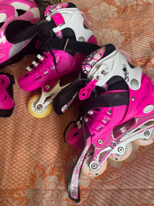 Ролики , полный компоект , сумка