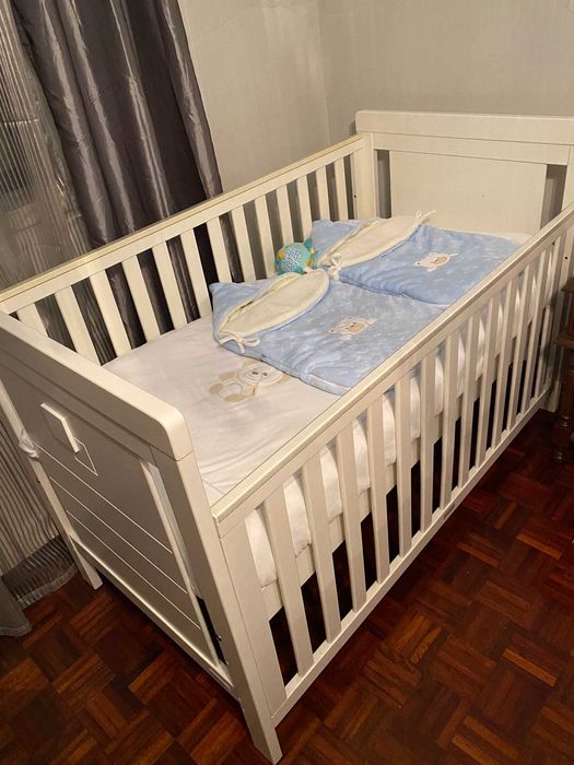 berço / cama - trama 2 em 1 - bebé criança