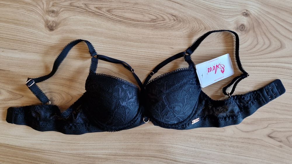 AVA biustonosz 75A koronka polski sexy nowy