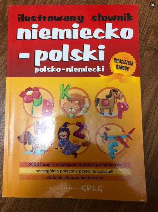 ilustrowany słownik niemiecko -polski