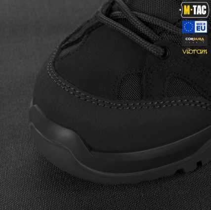 M-Tac черевики тактичні демісезонні Pro Line Black/Ranger Green/Coyote