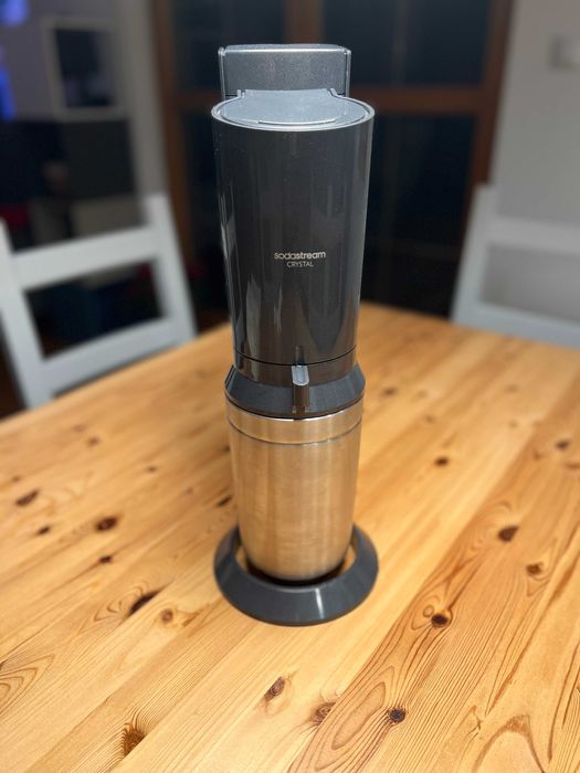 Saturator Soda Stream Crystal 2.0 + butelka + pusta butla + syrop