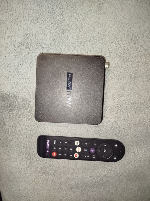 Dekoder Play Now TV Box Sagemcom  Android TV LAN HDMI