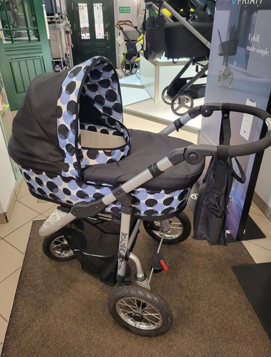 Wózek 2w1 głęboko spacerowy Implast 3