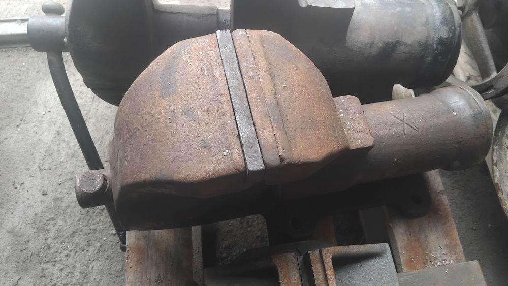 Imadło 100-150mm ciężkie niemieckie maszynowe uchylne