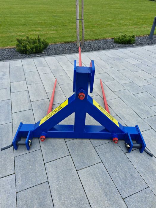 widły do bel, balotów, igła, podnośnik do siana na tył ciągnika, tuz