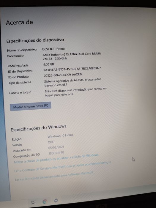 Hp Pavilion dv7  1236ez ecrã 17