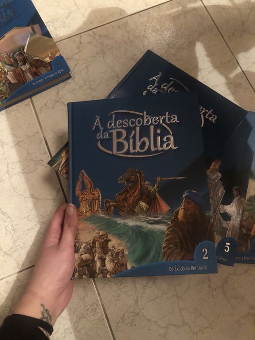 Coleção para crianças a descoberta da Bíblia
