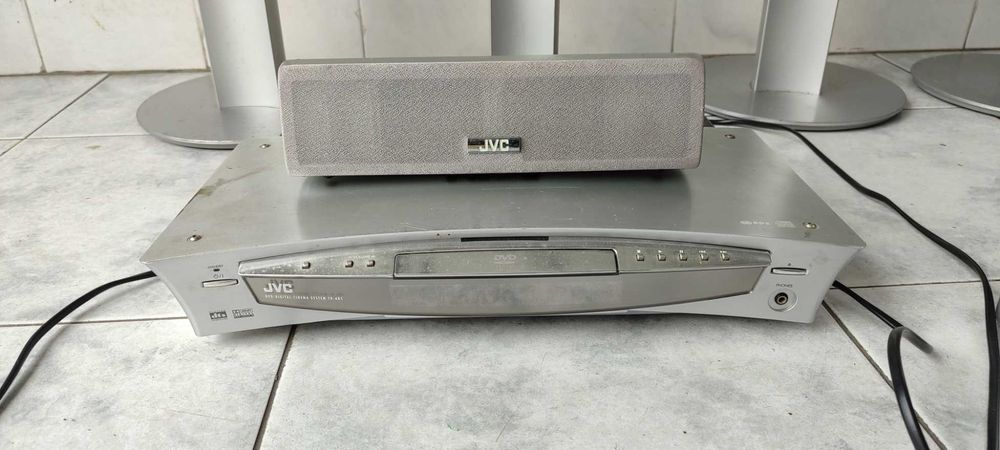 Colunas Home cinema JVC E DVD
