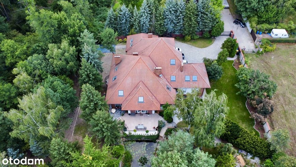 Wyjątkowa rezydencja | 7200 m² | prywatny las | Cekanowo