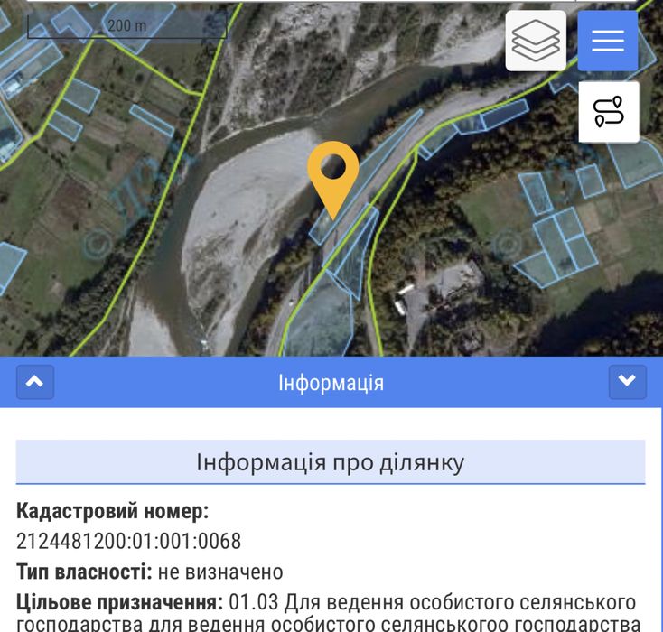 Земельна ділянка Ганичі (комерція) 1900€/сотка