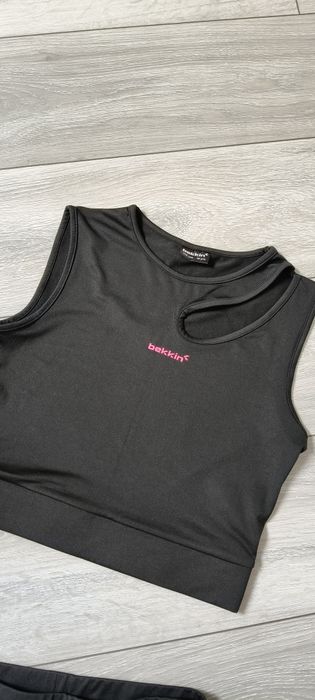 Sportowy zestaw dziewczęcy Bekkin r 170 stan idealny