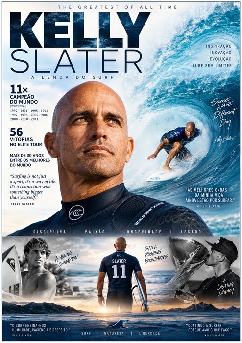 Lote 8 Posters novos Ícones do surf