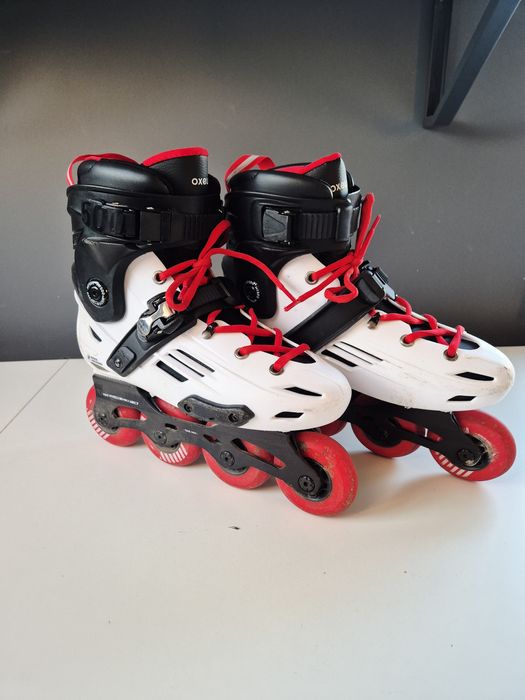 Rolki oxelo freeride mf500 hardoboot ochraniacze kask