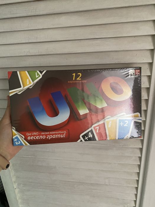 UNO 12в1 — меганабір карткових ігор! НОВІ в упаковці