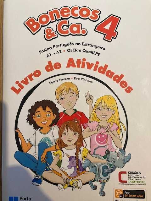 Bonecos & Ca. 3 e 4 – Ensino de Português no Estrangeiro A1 - Packs