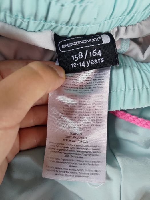 Legginsy z przyszytymi spodenkami
