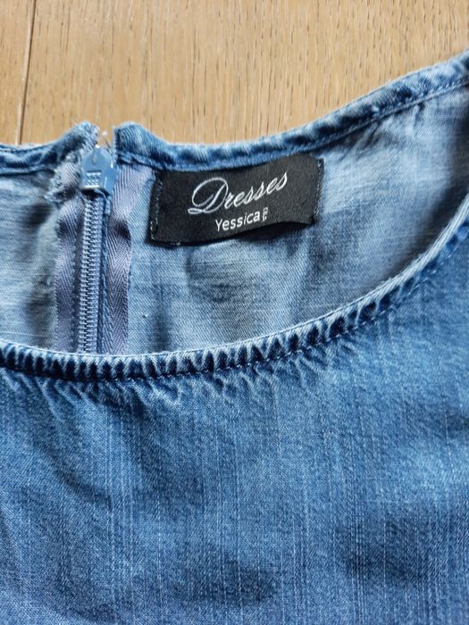 Fajna sukienka  z dżinsu