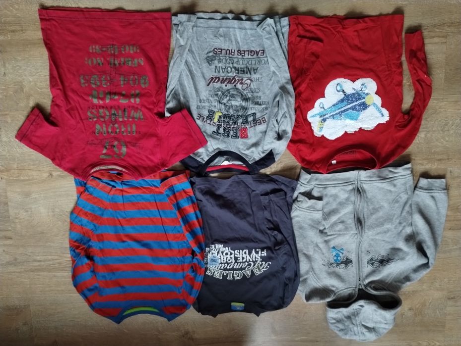 Zestaw ubrań roz 116