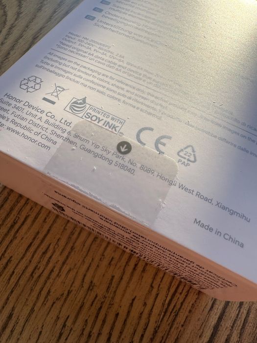 Ładowarka sieciowa HONOR SuperCharge GaN Slim (Max 100W)