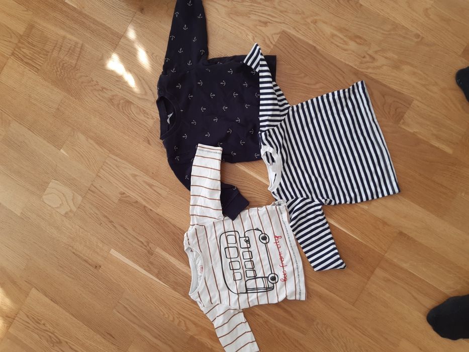 B dobry H&M Zestaw bluzki spodneie 74