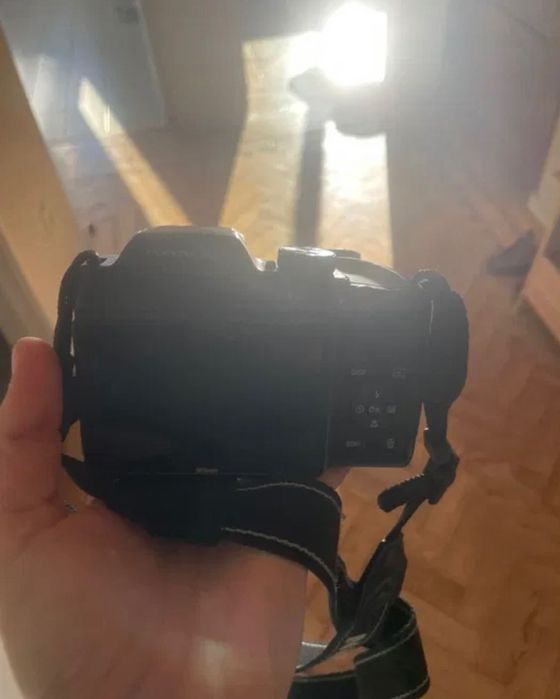 Black Nikon Coolpix P500 Camera with Case64738265072387121