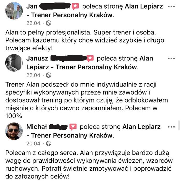 Trener Personalny Kraków | Treningi Personalne | Darmowa konsultacja