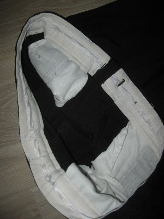 Spodnie garniturowe rozmiar XL pas 86 cm