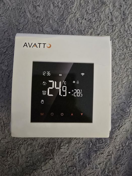 Termostat WI-FI AVATTO WT100-WH-3A