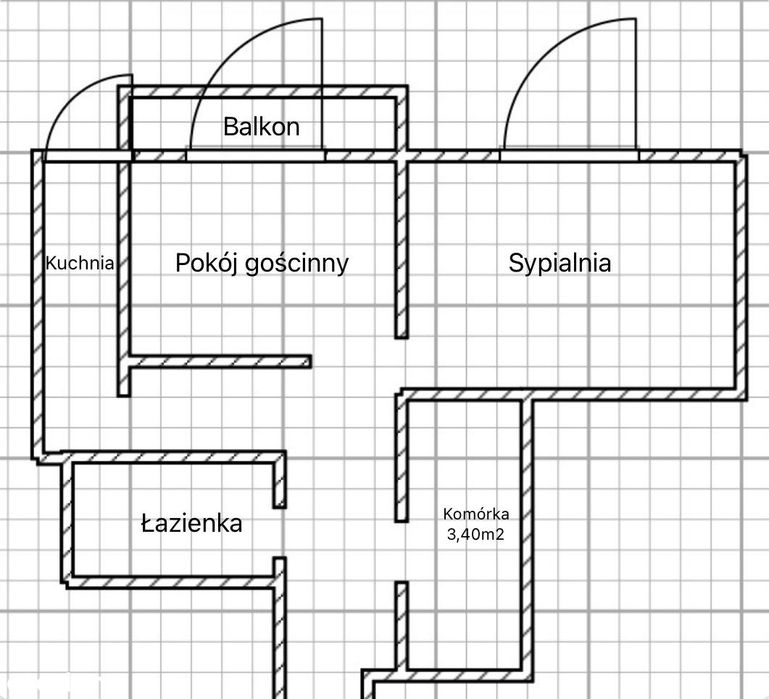 2 pokoje po generalnym remoncie + balkon