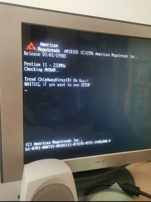 Motherboard Slot-1 Pentium II 233MHz - 64MB