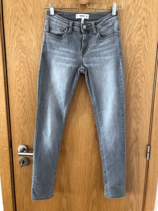 Jeans cinza da Mango (novos) - tamanho 34