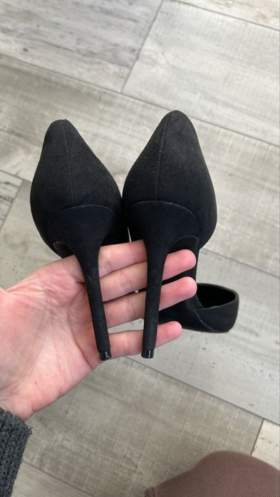 Туфлі mango туфли Манго чорні