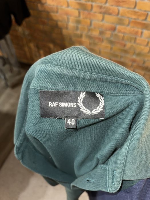 поло футболка RAF Simons Fred Perry