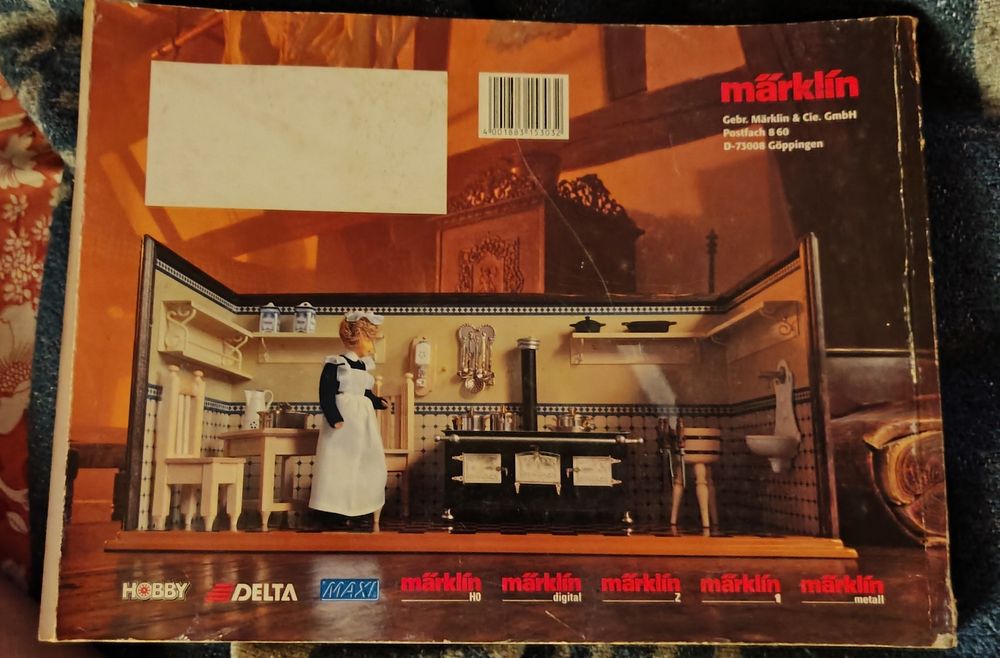 Catálogo Geral Märklin 1997/1998 F (Francês) - Como Novo / Coleção