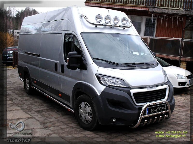DUCATO Fiat Orurowanie Halogeny Tuning