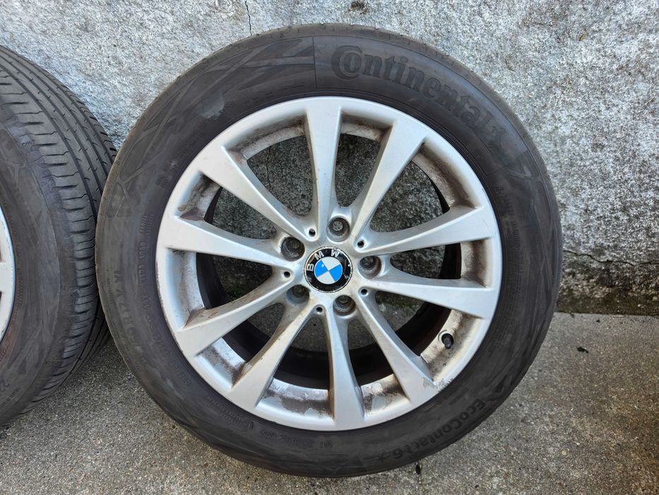 Jantes originais BMW 17" 5x120 com Pneus 225.50.17 + 235.45.17