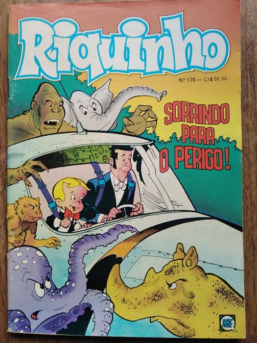 Revistas de banda desenhada, Pica Pau, Riquinho, Homem Aranha, etc.