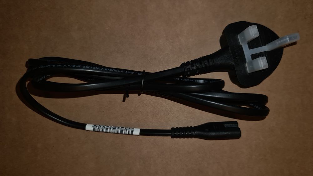 Cabo novo de 2 polos ,impressoras ou outros