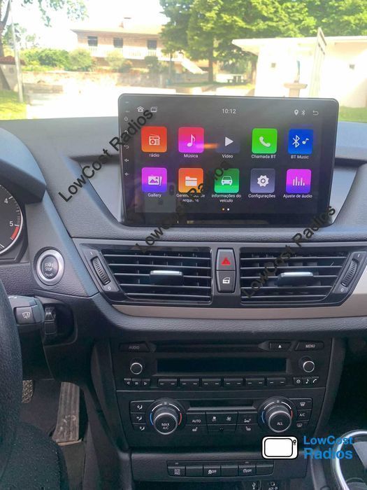 *(NOVO) Auto Rádio GPS ANDROID 15 - 10 Polegadas BMW X1 (E84) | GPS USB APPS WIFI | CARPLAY • ANDROID AUTO