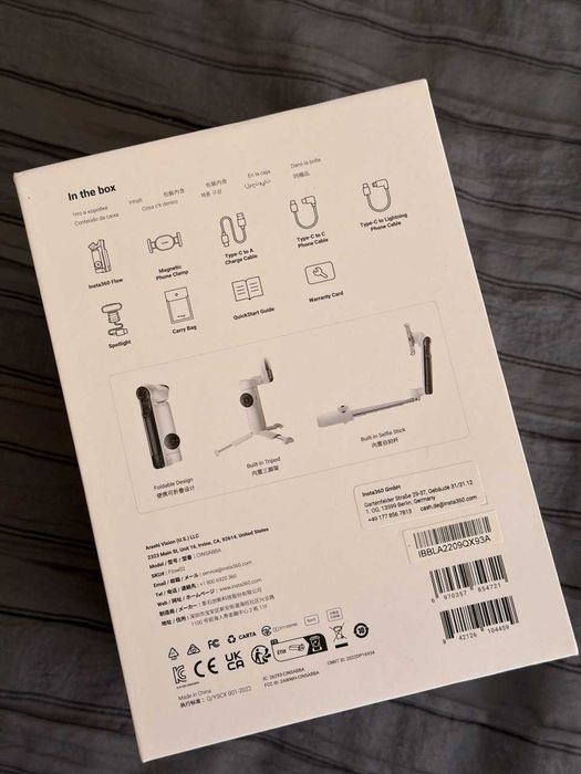 Gimbal/estabilizador Insta360 Flow (Creator Bundle)